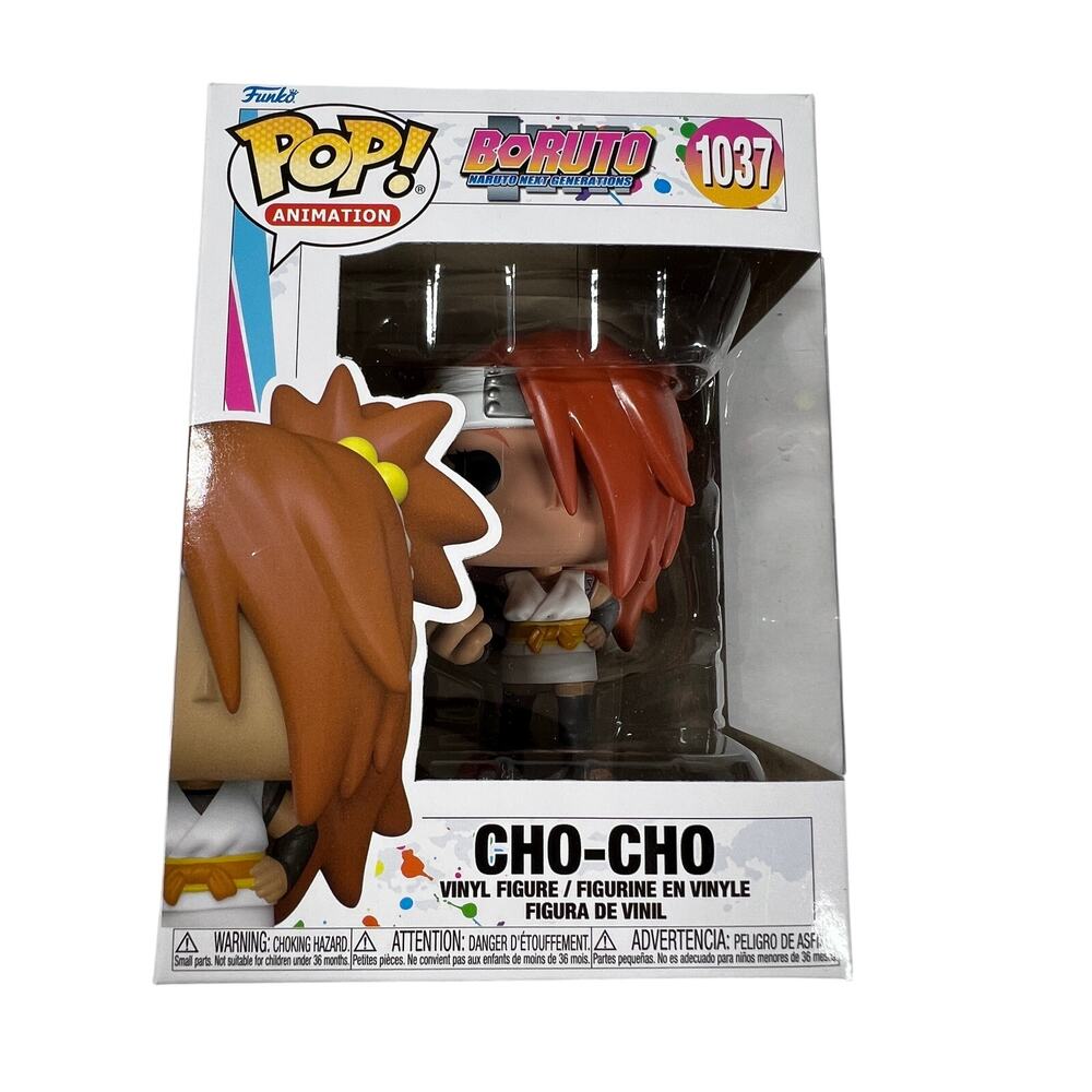 FUNKO POP Animation Boruto Cho Cho 1037 Vinyl Figure In Box
